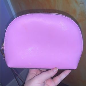 Lilac makeup bag
